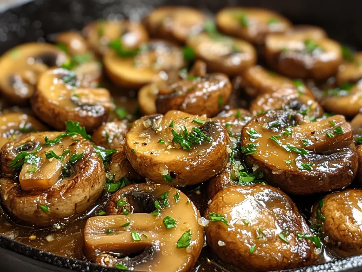 Brown beech mushroom recipe picture