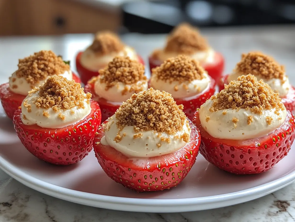 The Ultimate Cheesecake Deviled Strawberries Recipe You’ll Love