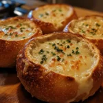 Sourdough bread bowl recipe picture