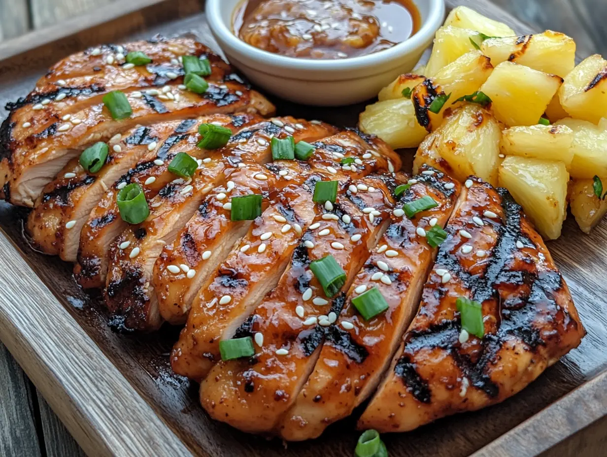 recipe for hawaiian bbq chicken picture