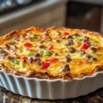 tortilla quiche bake recipe picture