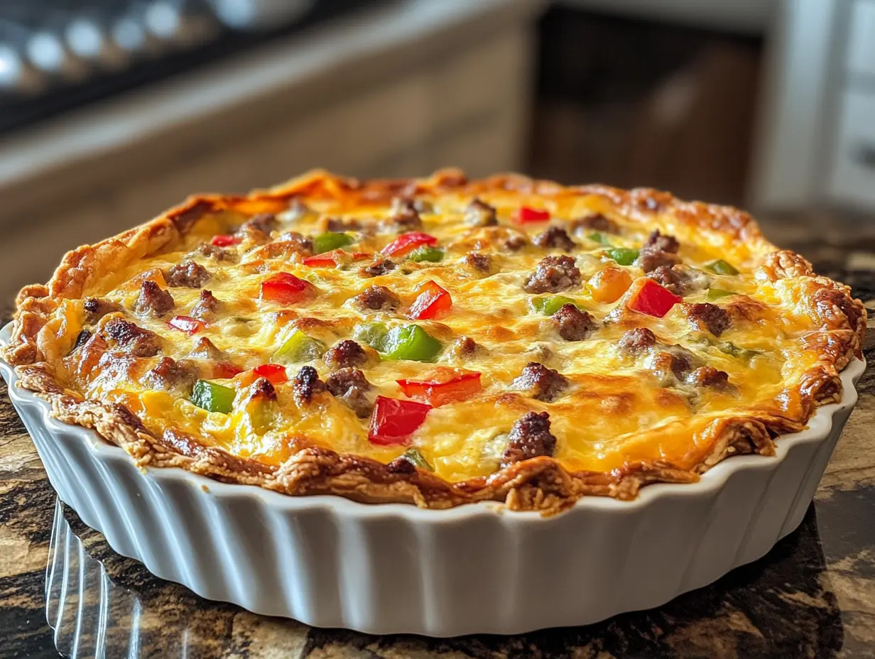 tortilla quiche bake recipe picture