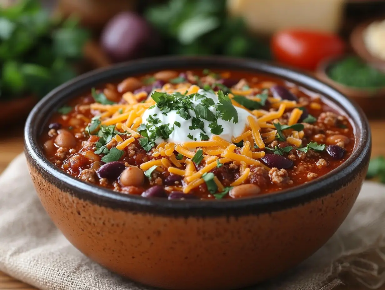 Cozy Night In? This Turkey Cranberry Chili Recipe Is a Warm Hug in a Bowl