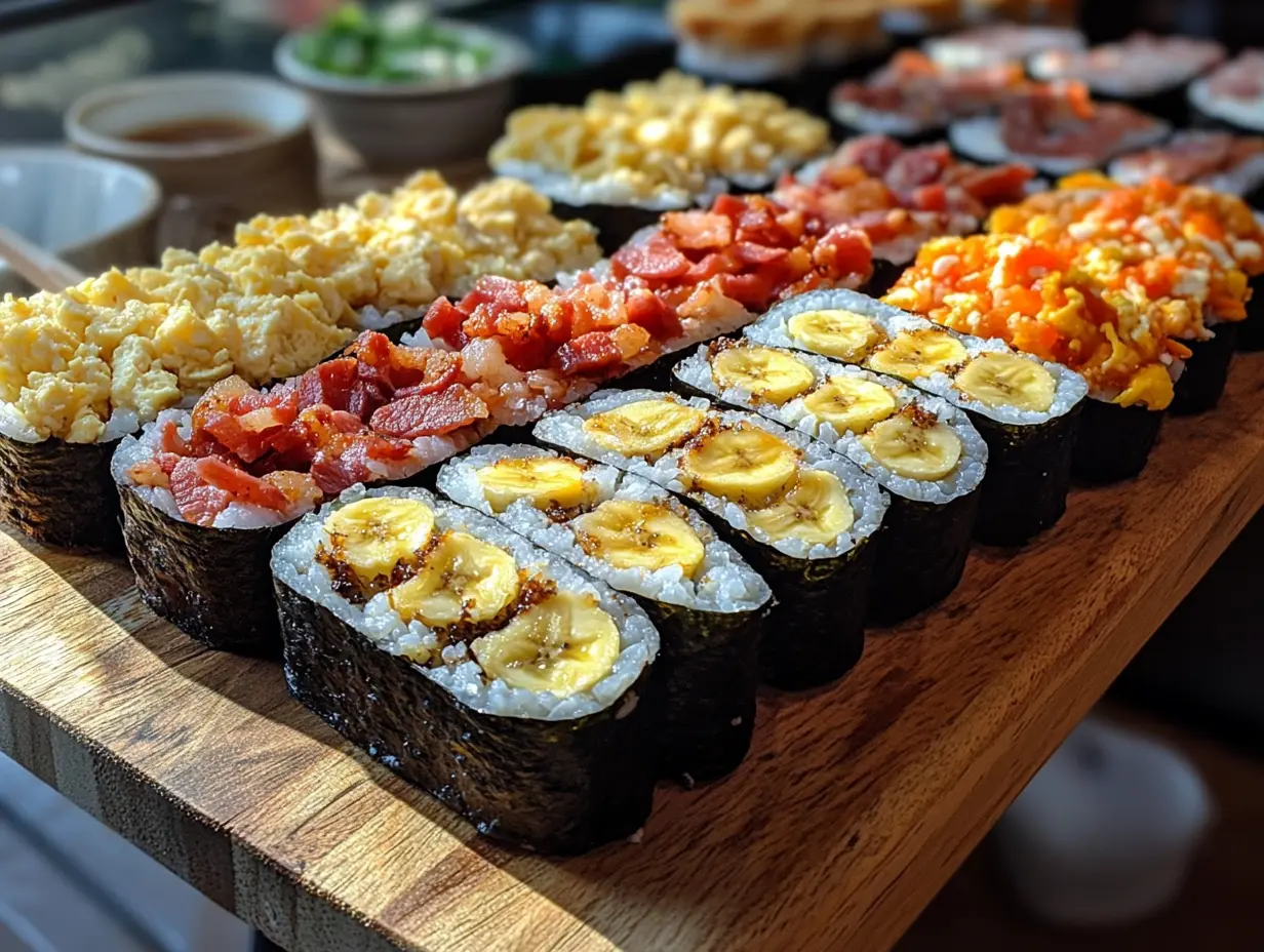 Breakfast sushi: How to create 5 unique rolls effortlessly