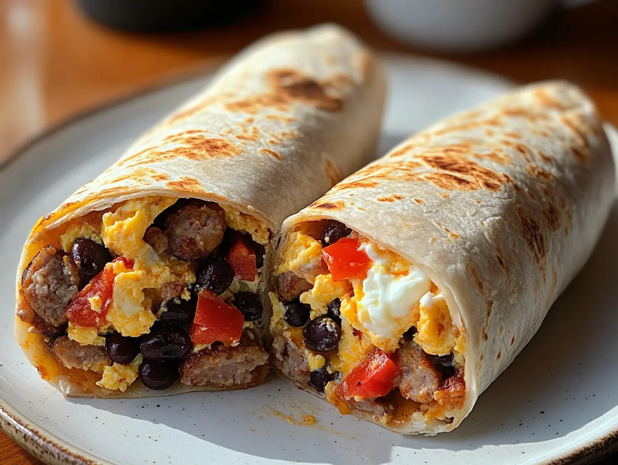 Protein breakfast burrito: 5 secrets to an energizing start!