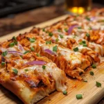 buffalo chicken flatbread recipe picture